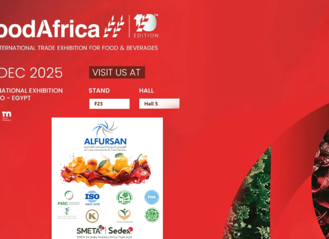 Meet Al Fursan at Food Africa 2025: Your Gateway to Premium Egyptian Food Concentrate and Puree