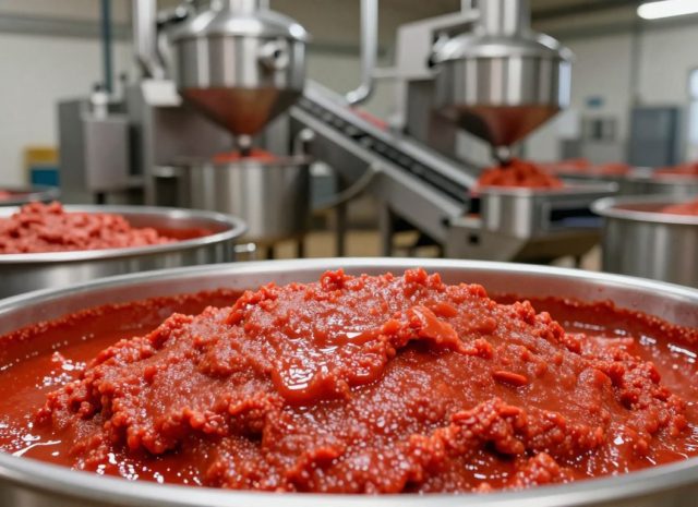 Tomato Paste (28–30% & 36–38% Brix) for Food Industry