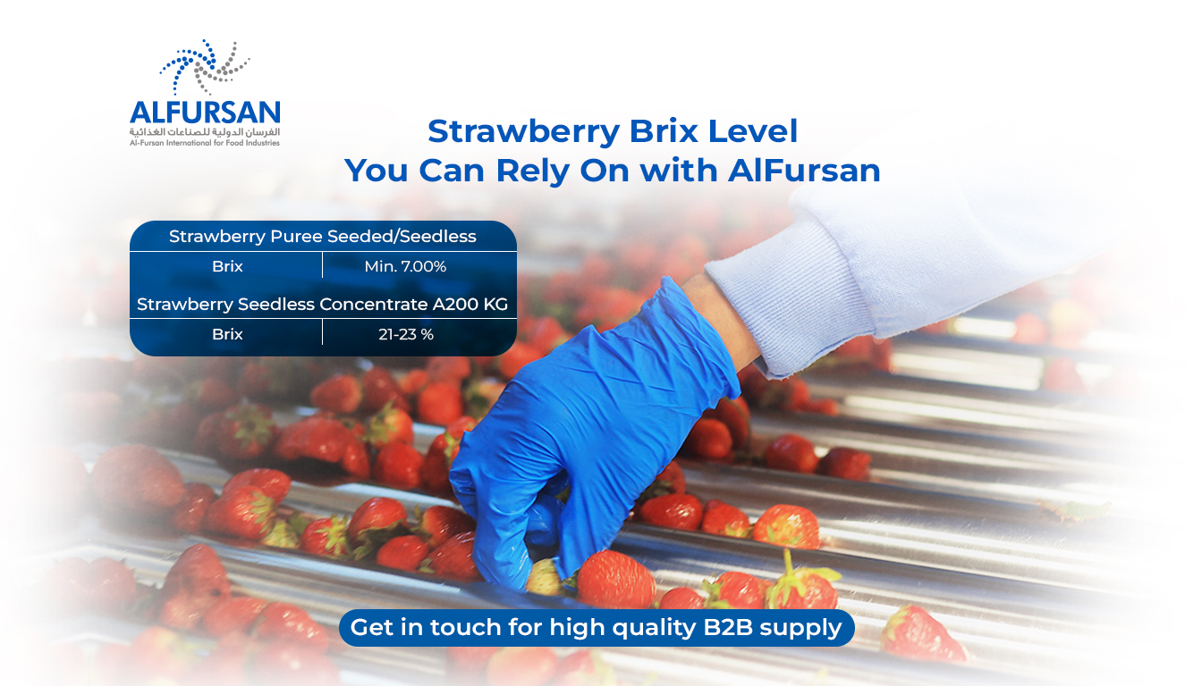 Strawberry Brix Levels: Puree and Concentrate Specifications Explained