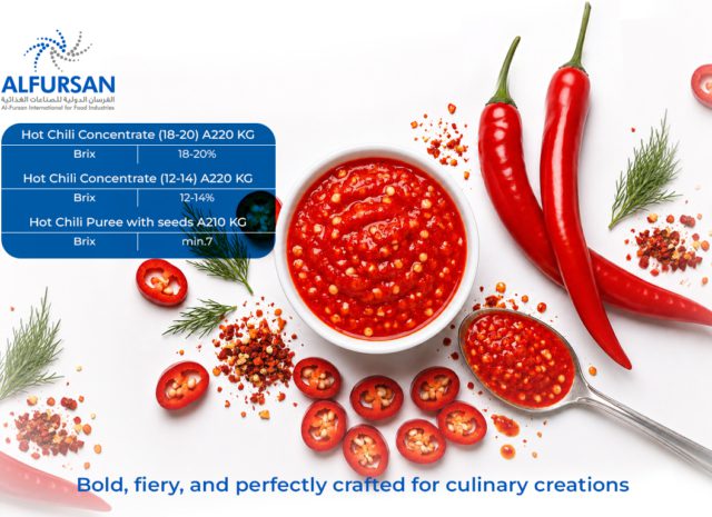 Hot Chili Concentrate Manufacturer Exporter | Premium Chili Puree Solutions for Food Industries