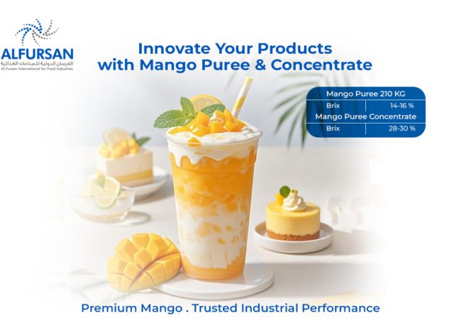 Mango Puree Manufacturer Egypt – Premium Aseptic Mango Puree & Concentrate | Al Fursan International