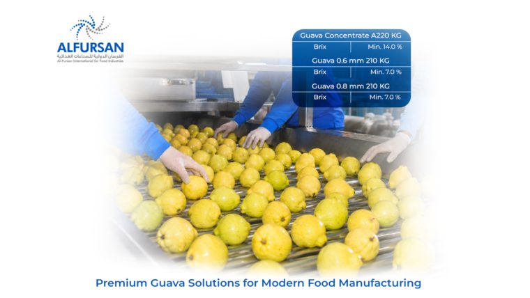 Guava Puree Manufacturer in Egypt – Trusted 14° Brix Aseptic Supply | Al Fursan International