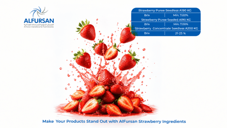 Leading Strawberry Puree Manufacturer in Egypt: Proven Supply for Juice, Dairy & Bakery Formulation (7%+ Brix)