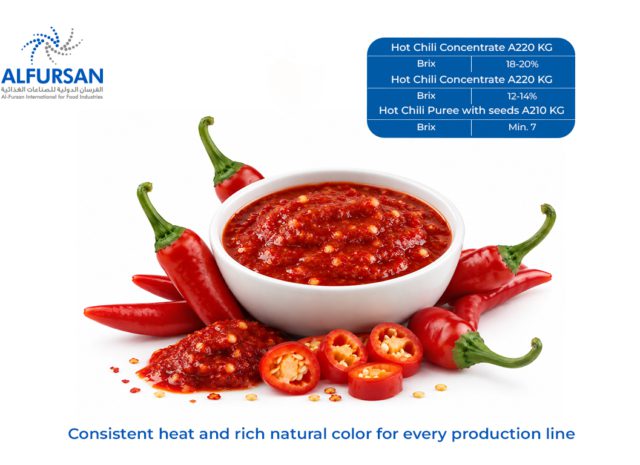 Trusted Hot Chili Concentrate Supplier in Egypt